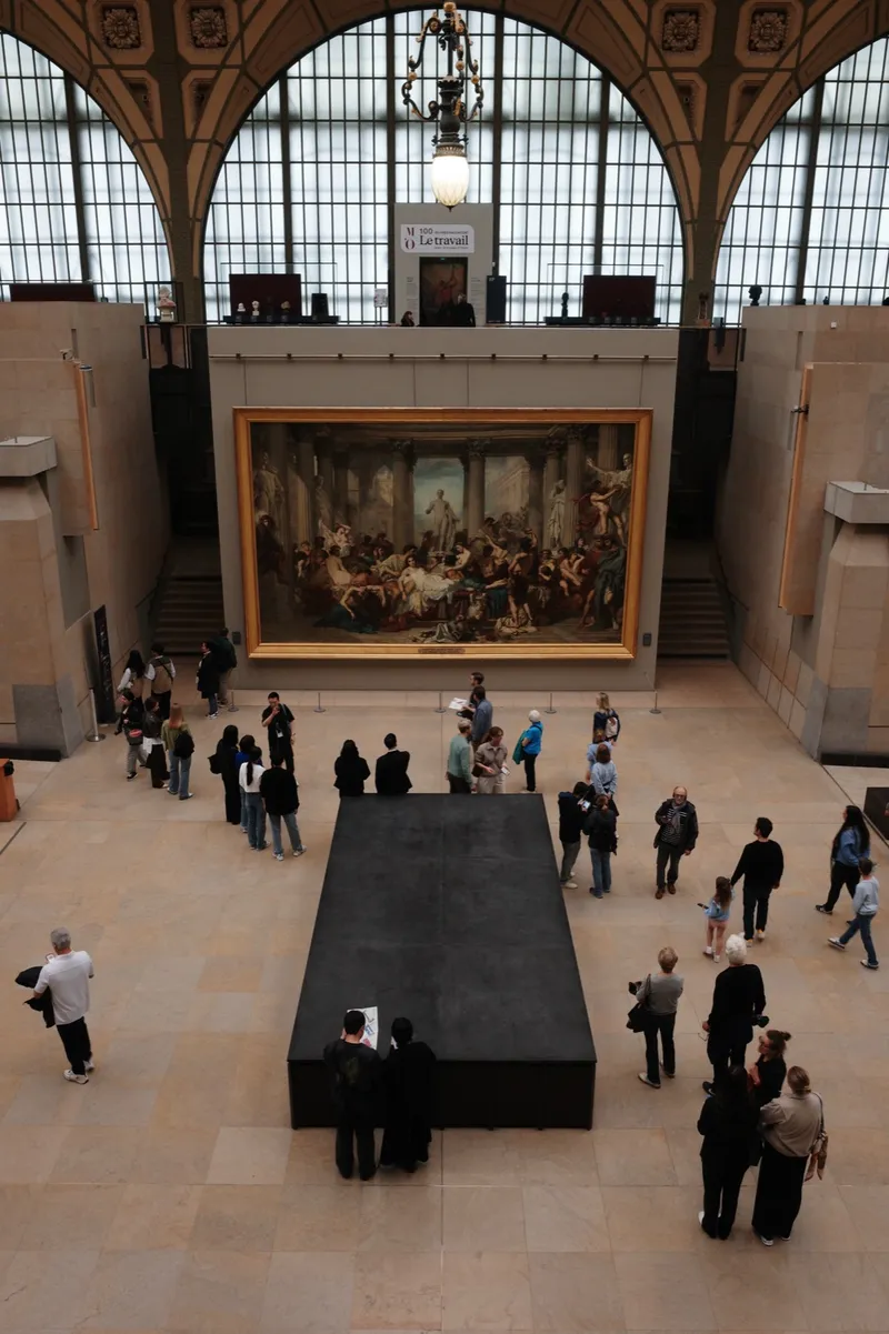 The main hall of the Musée d'Orsay in Paris